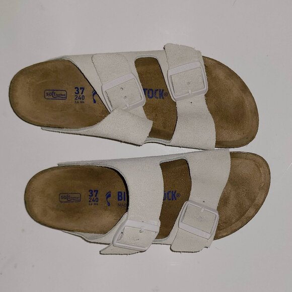 BIRKENSTOCK Arizona Suede Sandals, Size 37 EU - Picture 4 of 6
